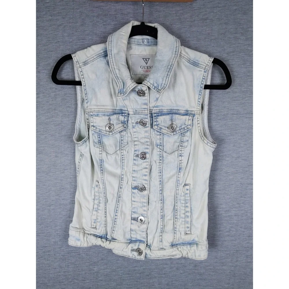 Guess Denim Vest - Picture 2 of 8